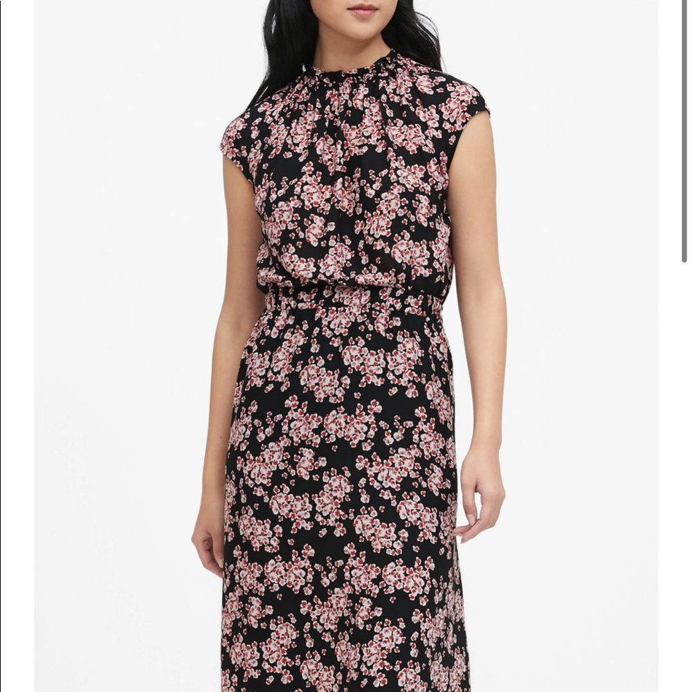 Floral MIDI dress